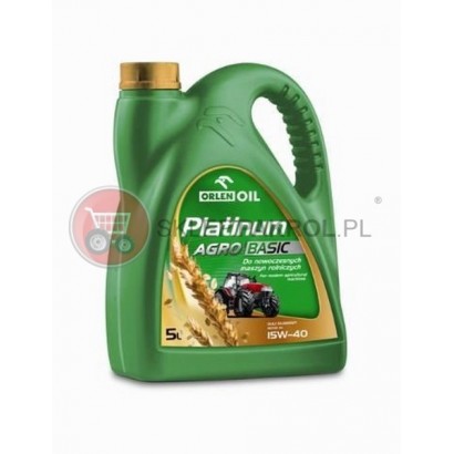 Olej silnikowy PLATINUM AGRO BASCI 15W40﻿ 5L