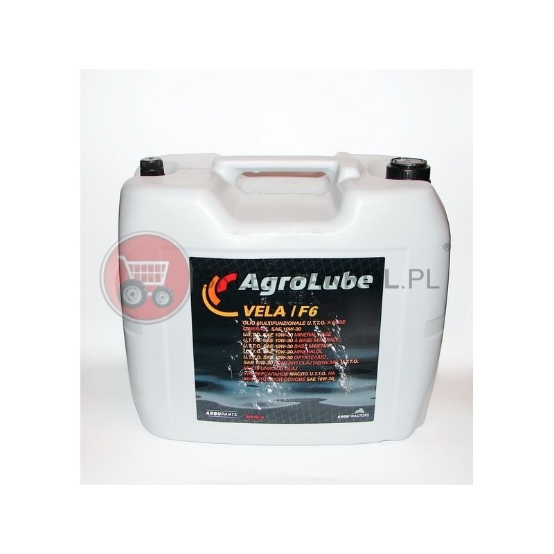 Olej hydrauliczno-przekładniowy Agrolube VELA F6 20L﻿